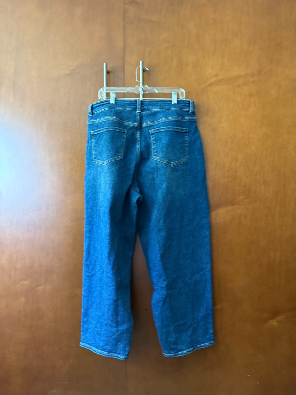Universal Standard Etta High-Rise Straight Leg Jeans in Aged Indigo NWT Fits 18 - Picture 5 of 6